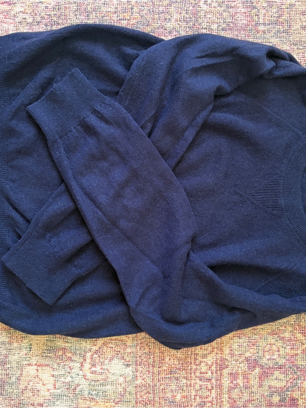 Quince cashmere shrunken sweatshirt - Picture 2 of 3